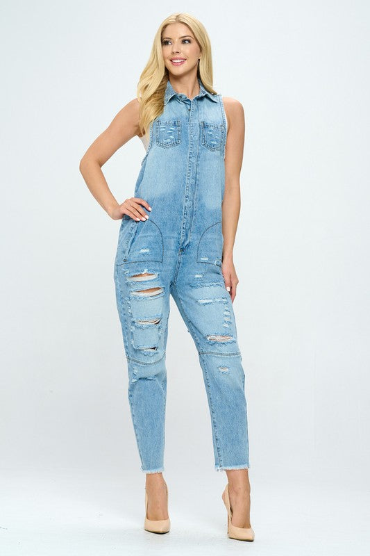 Denim Jumpsuit